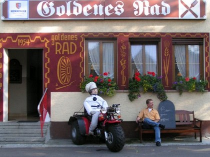 Foto: Goldenes Rad